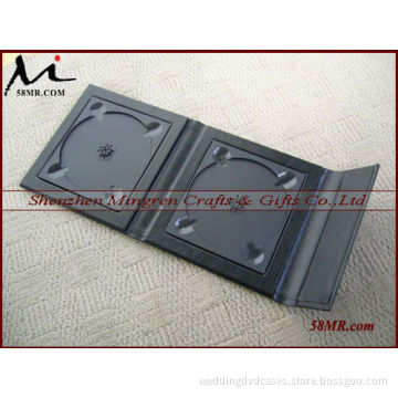 Wedding CD/DVD Cases Leather CD/DVD Cases,dvd presentation boxes